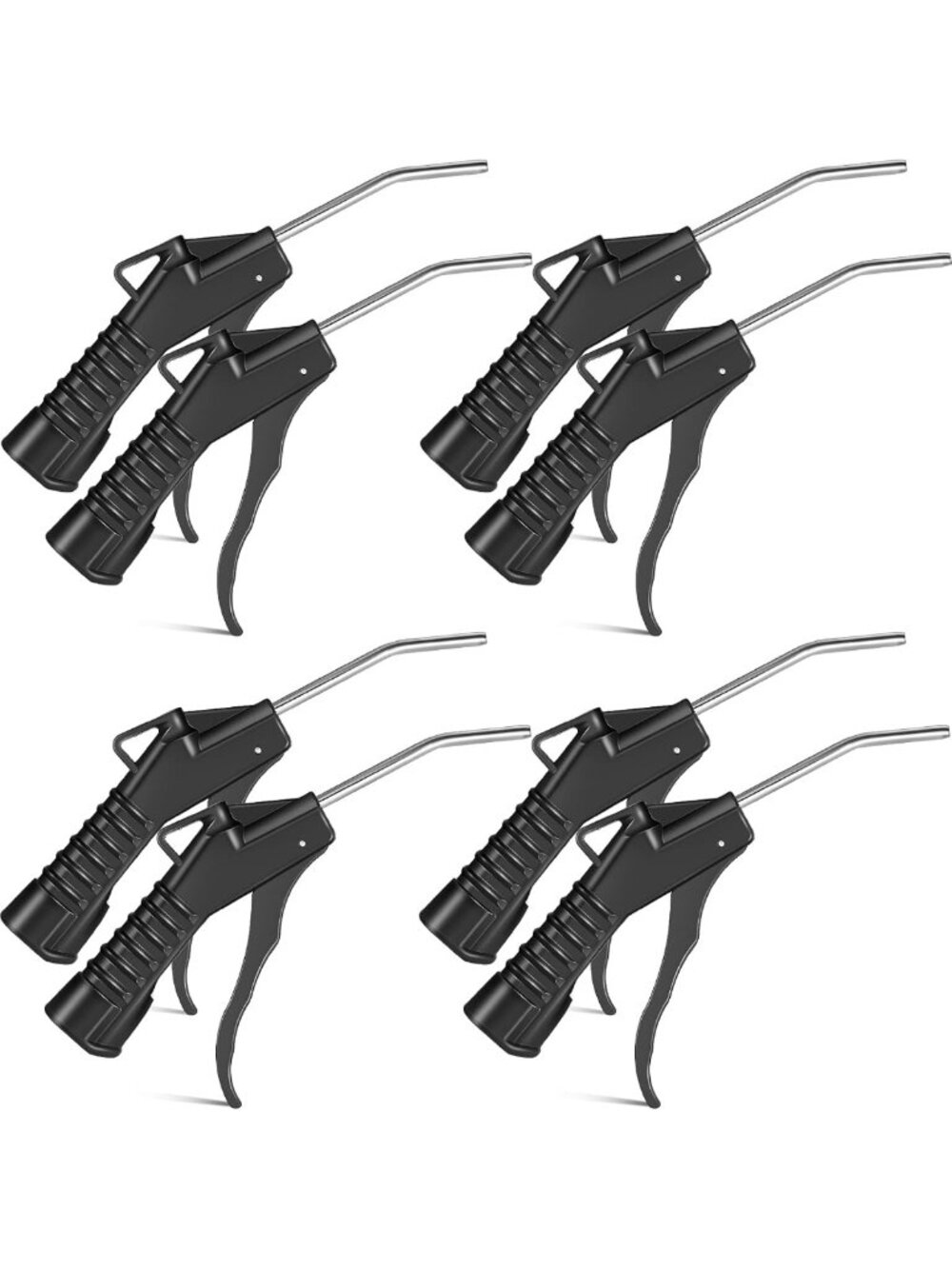16 Pcs Air Gun Blower Set, Pistol Grip Nozzle Tools for Easy Cleaning